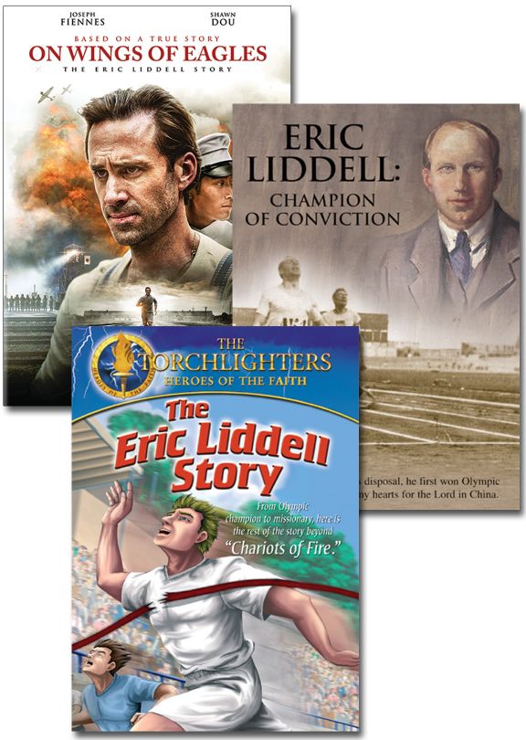 Eric Liddell - Set of 3 DVD | Vision Video | Christian Videos, Movies, and  DVDs