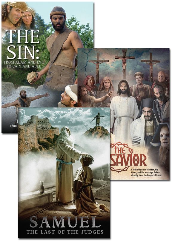 Samuel, The Sin, and The Savior - Set of 3 DVD | Vision Video | Christian  Videos, Movies, and DVDs